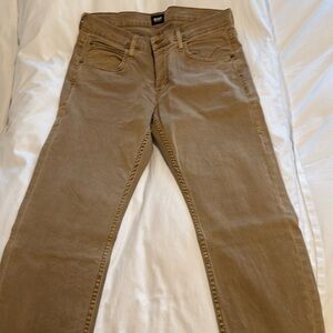 Hudson Mustard colored size 32 jeans